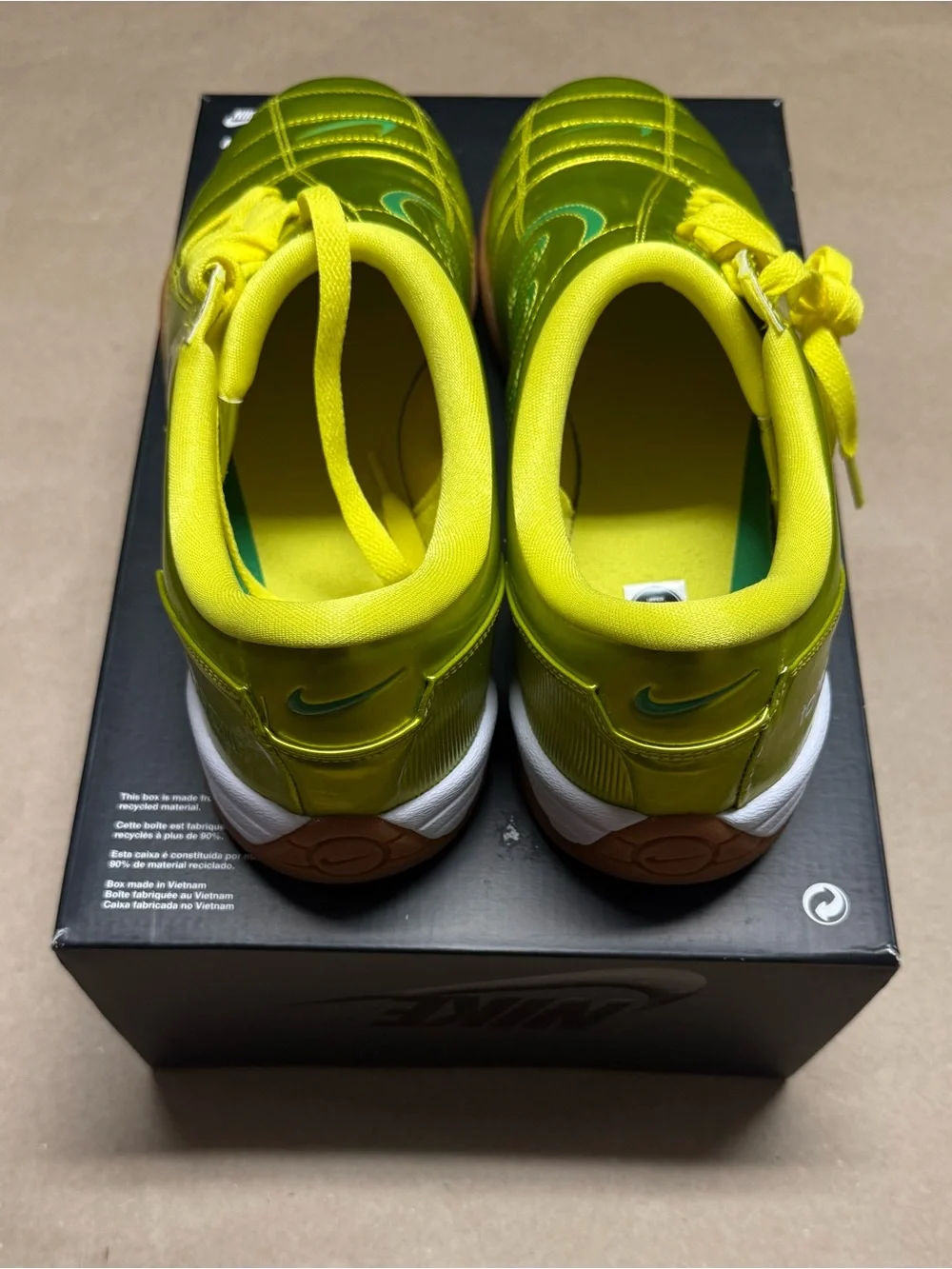 Nike Total 90 3 SP Dynamic Yellow Men’s sz 13 Soccer Shoes NEW